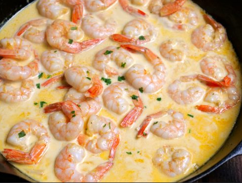 Camarones al Ajillo