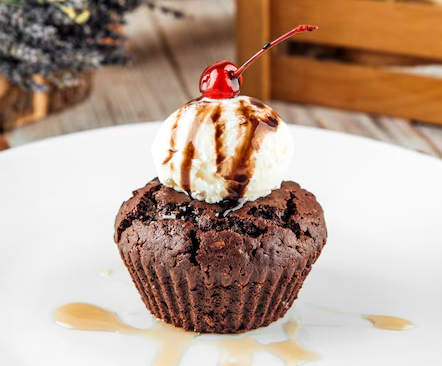 Muffins con Helado